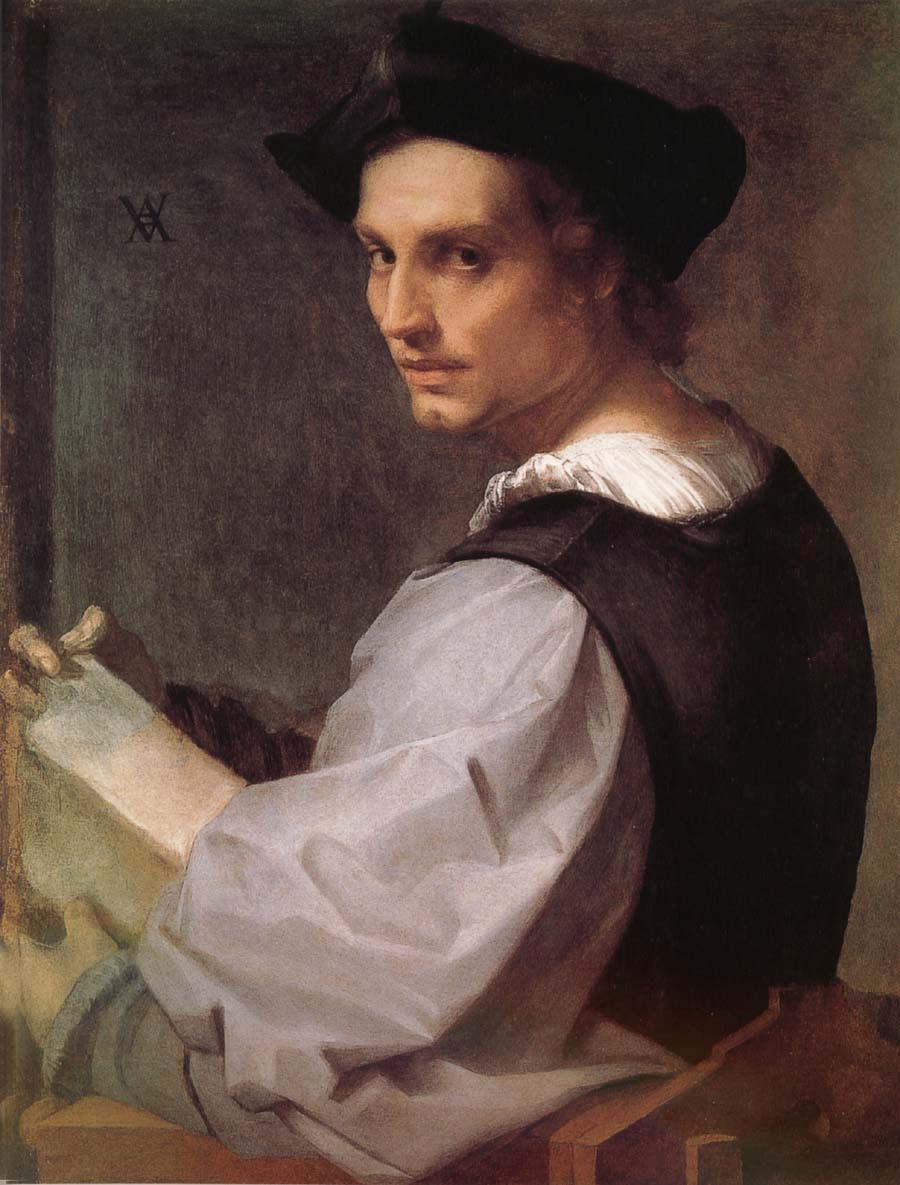 Portrait of man